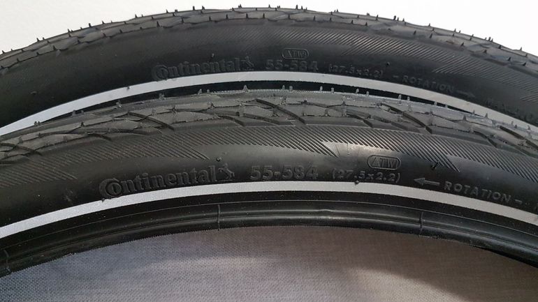 Used Continental Continental Contact Plus City 27,5x2,2" Safety Plus Breaker. bike — image 10 of 14