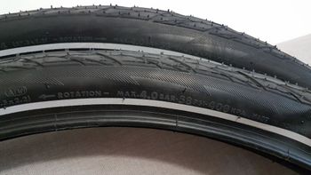Used Continental Continental Contact Plus City 27,5x2,2" Safety Plus Breaker. bike — image 11 of 14