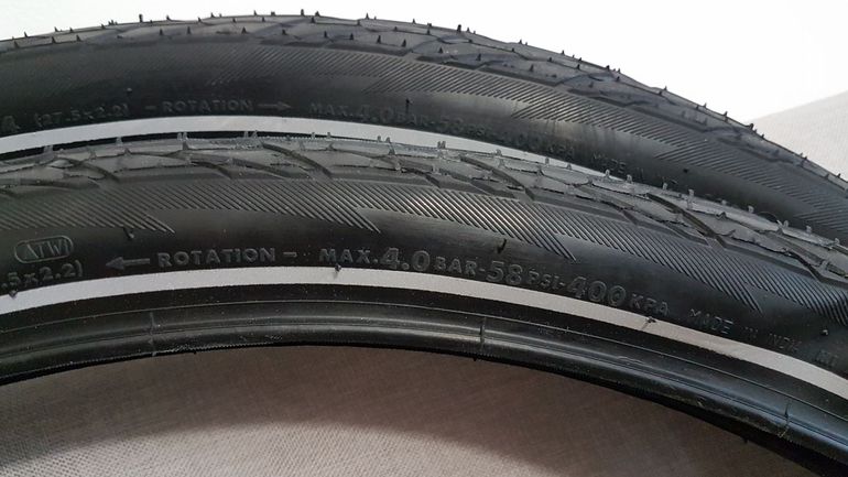 Used Continental Continental Contact Plus City 27,5x2,2" Safety Plus Breaker. bike — image 11 of 14