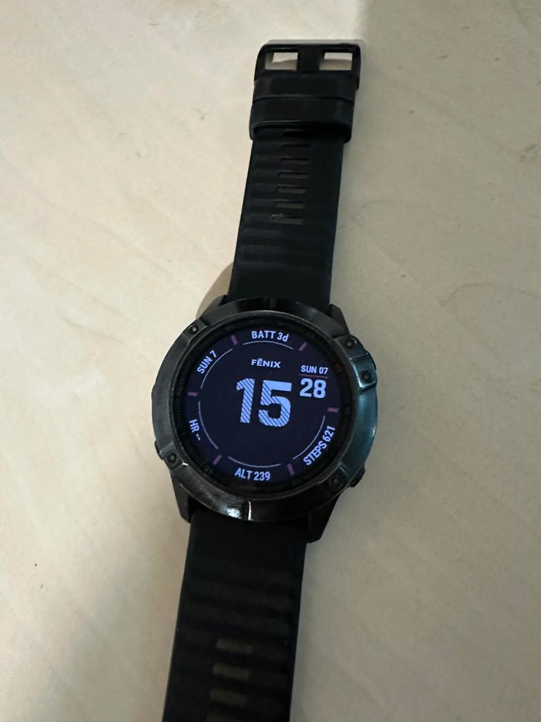 Used Garmin Garmin Fenix 6X Pro GPS Watch 2021 bike — image 3 of 4