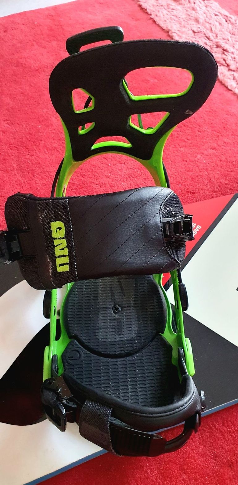 Used GNU GNU Snowboard YES Basic 155 cm + Fixation bike — image 7 of 11
