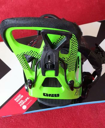 Used GNU GNU Snowboard YES Basic 155 cm + Fixation bike — image 4 of 11