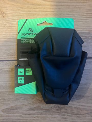 Used Syncros Tofino R 2.0 Channel Saddle + Speed iS Direct Mount Saddlebag 300ml bike — image 12 of 14