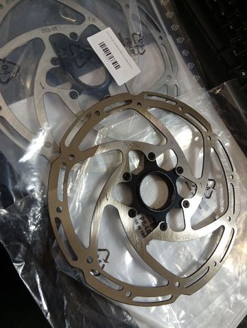Używany Tektro TR-35 203mm Center-Lock Disc Brake Rotor Brakes