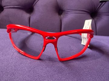 Używany Rudy project glasses Fotonyk Fire red gloss - Impactx Cycling Accessories