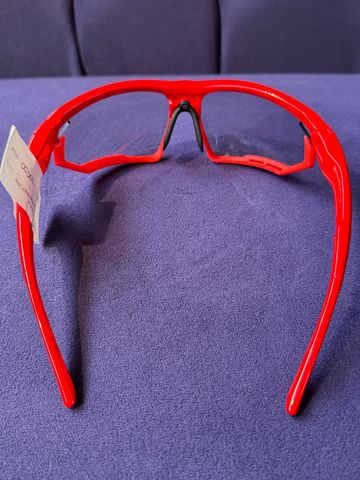 Brugt Rudy project glasses Fotonyk Fire red gloss - Impactx bike — billede 5 af 9