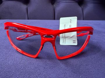 Brugt Rudy project glasses Fotonyk Fire red gloss - Impactx bike — billede 9 af 9