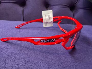 Brugt Rudy project glasses Fotonyk Fire red gloss - Impactx bike — billede 4 af 9