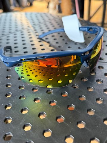 Rudy project Okulary PROPULSE BLUE NAVY MATTE - MULTILASER ORANGE bike usato — immagine 4 di 12