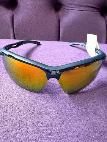 Rudy project Okulary PROPULSE BLUE NAVY MATTE - MULTILASER ORANGE bike usato — immagine 7 di 12