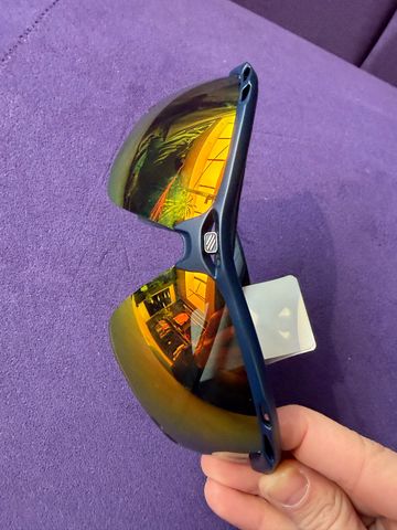 Rudy project Okulary PROPULSE BLUE NAVY MATTE - MULTILASER ORANGE bike usato — immagine 12 di 12