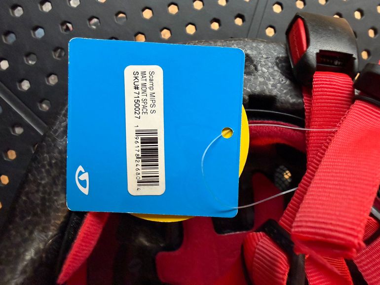 Used Giro Kask rowerowy dziecięcy  SCAMP space blue bike — image 9 of 10