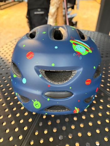 Used Giro Kask rowerowy dziecięcy  SCAMP space blue bike — image 5 of 10