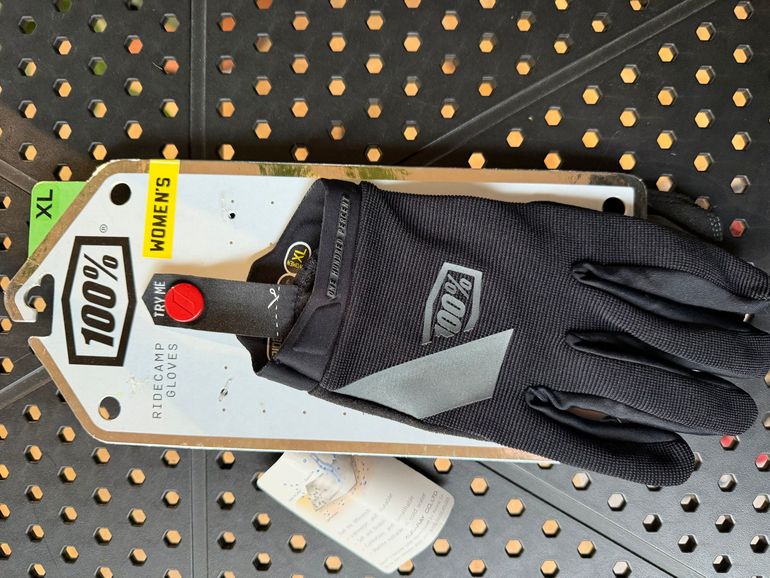 Used 100% Rękawiczki  Ridecamp Womens Glove Black bike — image 1 of 5