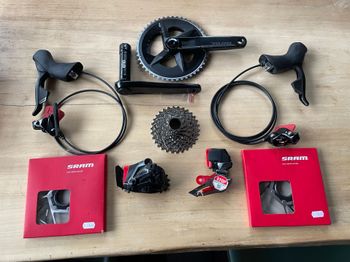 2021, SRAM Rival eTap AXS D1 2x12-Speed Power Meter Groupset
