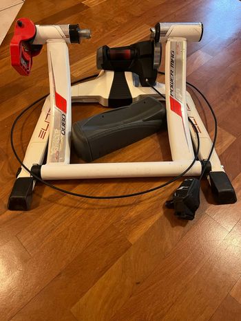 Used Elite Qubo Power Mag Smart B+ Trainer bike — image 1 of 3