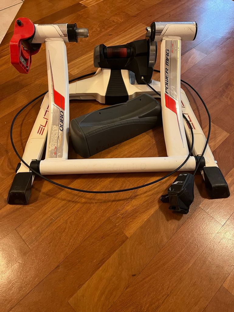Used Elite Qubo Power Mag Smart B+ Trainer bike — image 1 of 3