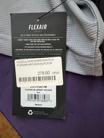 Used Fox Koszulka  Flexair Arcadia Black bike — image 7 of 7