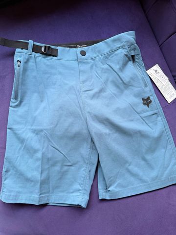 Fox SPODENKI ROWEROWE JUNIOR RANGER WLINER DARK SLATE Outdoor Clothing usato