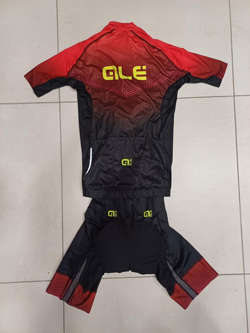 Brugt Ale cycling COMPLETINO ESTIVO CICLISMO ALE PRR DELTA RED - 5006014NXS 2022 Cycling Clothing