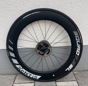 Used XENTIS Squad 7.5 SL Disc Brake Tubeless Wheelset 2024 bike — image 3 of 4