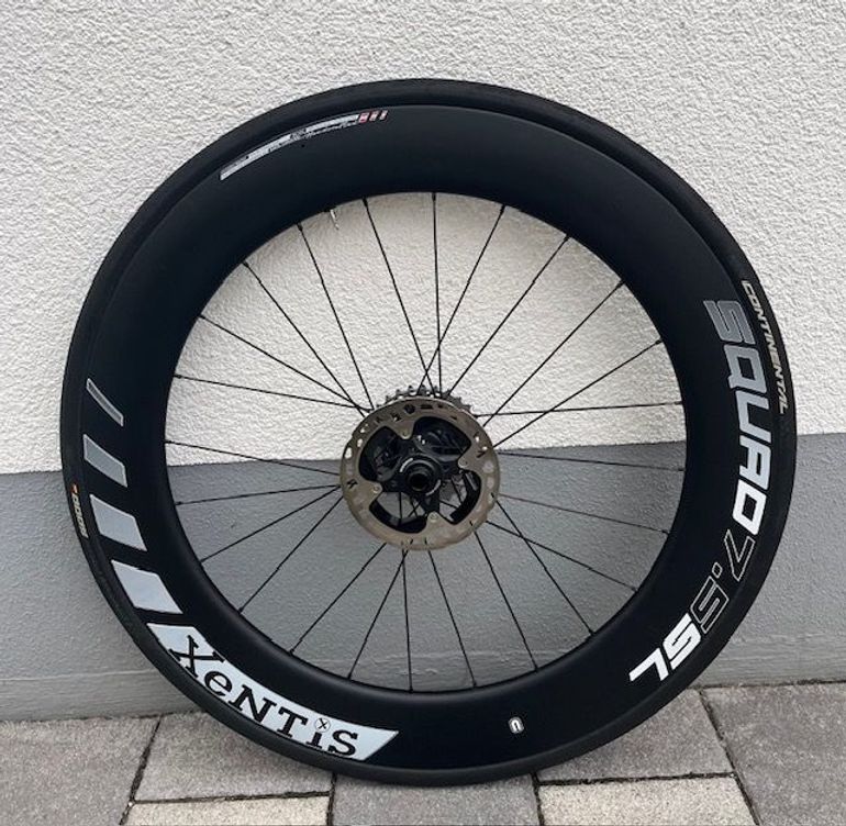 Used XENTIS Squad 7.5 SL Disc Brake Tubeless Wheelset 2024 bike — image 3 of 4