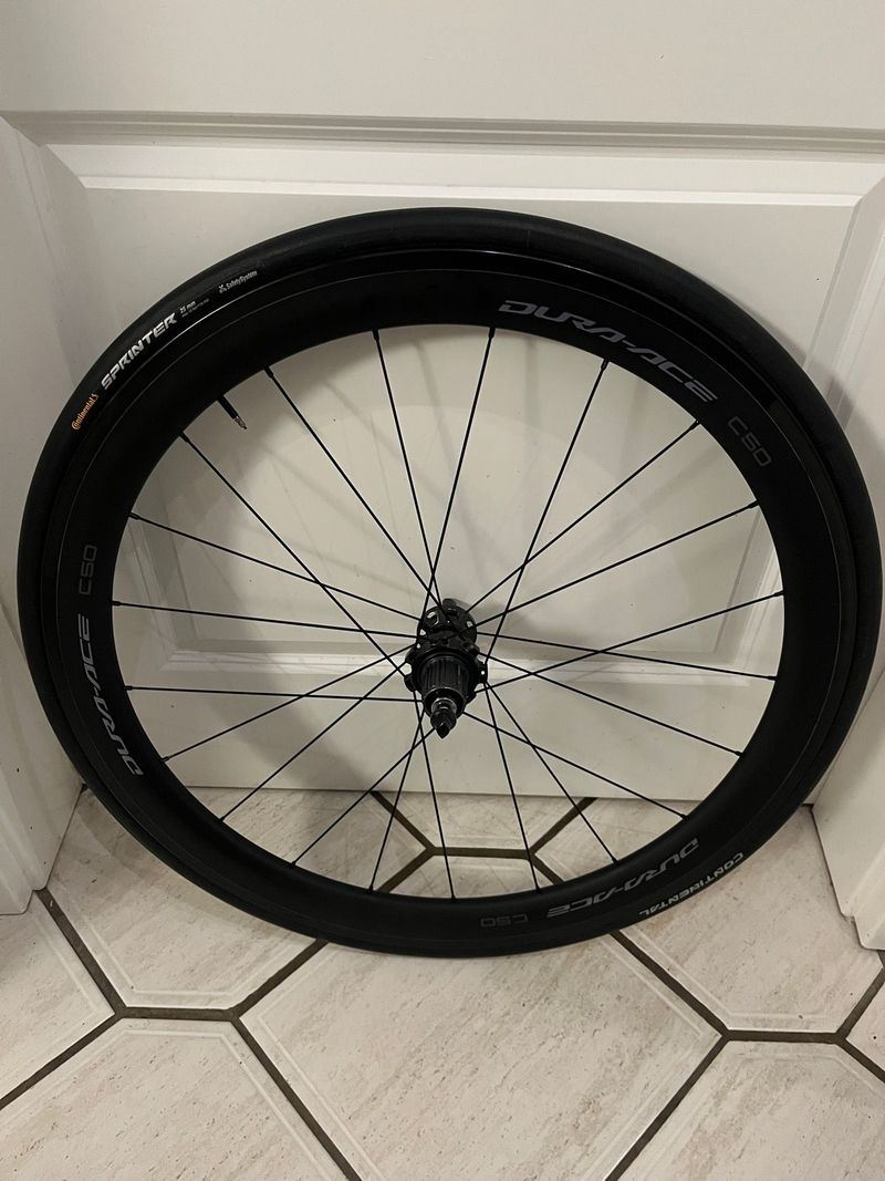 Used Shimano Dura Ace C50 Wheels
