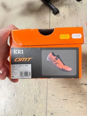 Gebrauchtes Dmt KR1 Road Cycling Shoes Size 40 red, new 2025 bike — Bild 3 von 8