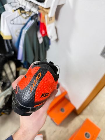 Gebrauchtes Dmt KR1 Road Cycling Shoes Size 40 red, new 2025 bike — Bild 6 von 8