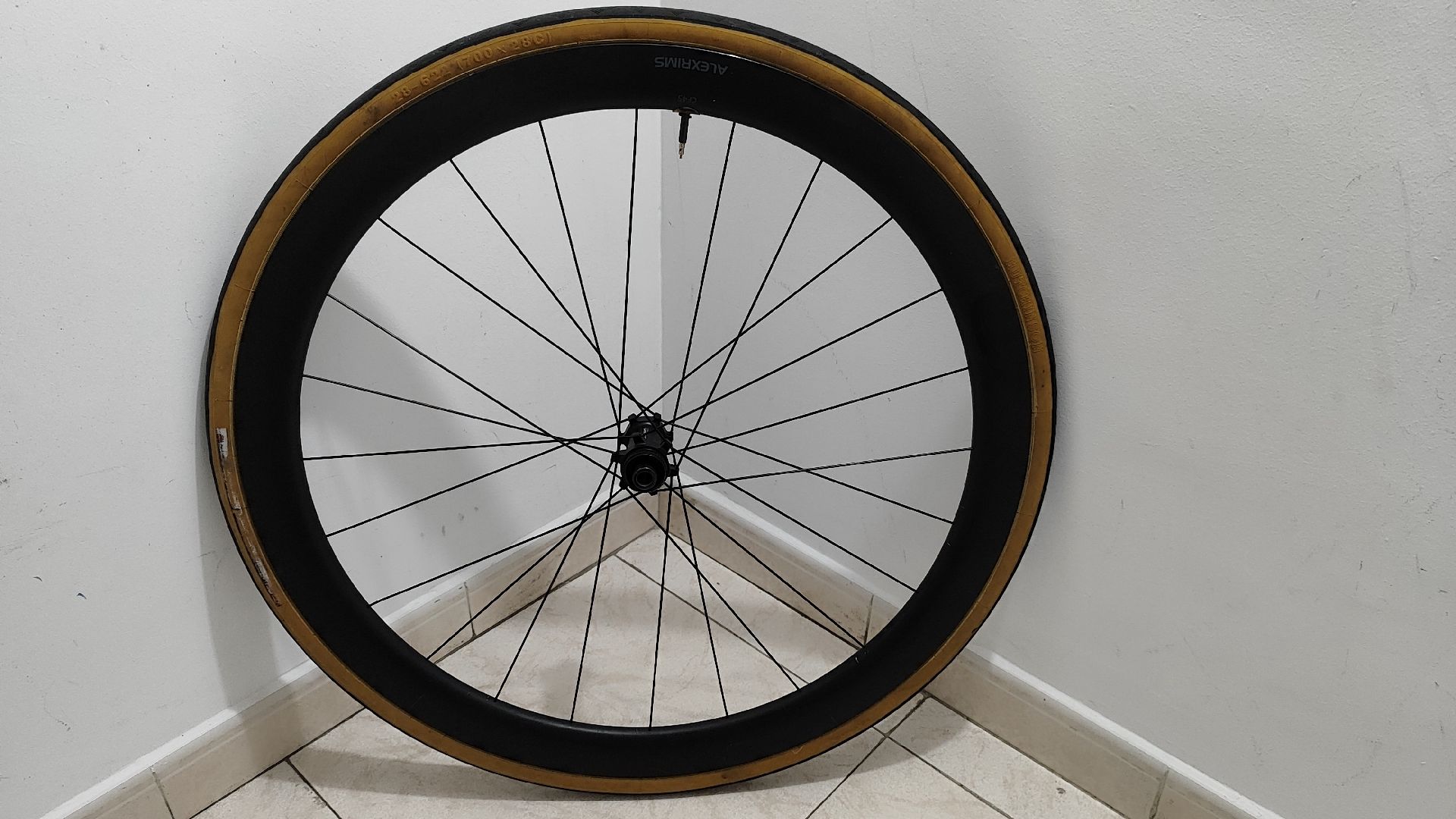 Alexrims CF45 Carbon Front Wheel 45mm Depth