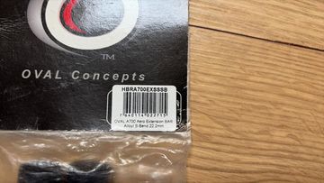 Used Oval Concepts Oval A700 Aero Extension BAR Alloy S-Bend 22.2mm bike — image 2 of 2