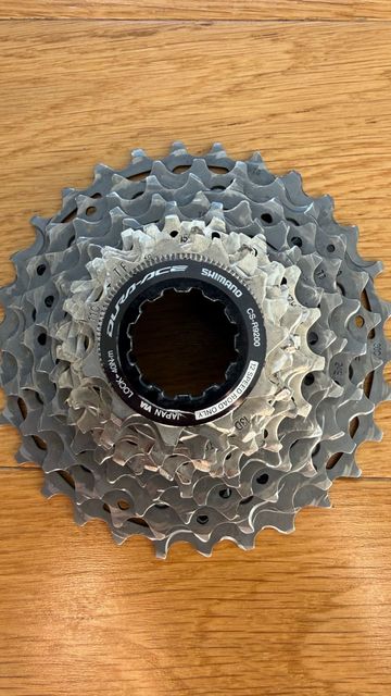 2025 Shimano Dura Ace 12-speed Cassette Drivetrain & Pedals usato