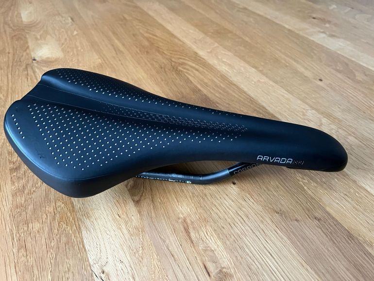 Used 2023 Bontrager Arvada Pro Carbon road sadle 138 bike — image 1 of 5