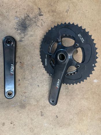 Pédalier SRAM RED Carbone 177,5 Mm GXP Pour Vélo De Route - Occasion Comme Neuves