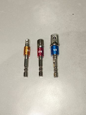 Gebrauchtes outils adaptateurs douilles visseuse bike