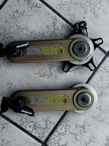 Używany power Cranks Power crancks 2005 Drivetrain & Pedals