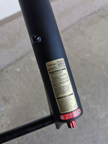 Käytetty Sr Suntour Zeron 35 Air 1.8" Tapered 29" 150mm Boost bike — kuva 7 / 8