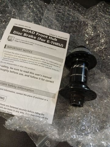 Shimano 105 HB-R7070 Front Hub 12x100mm 36H Wheels usato