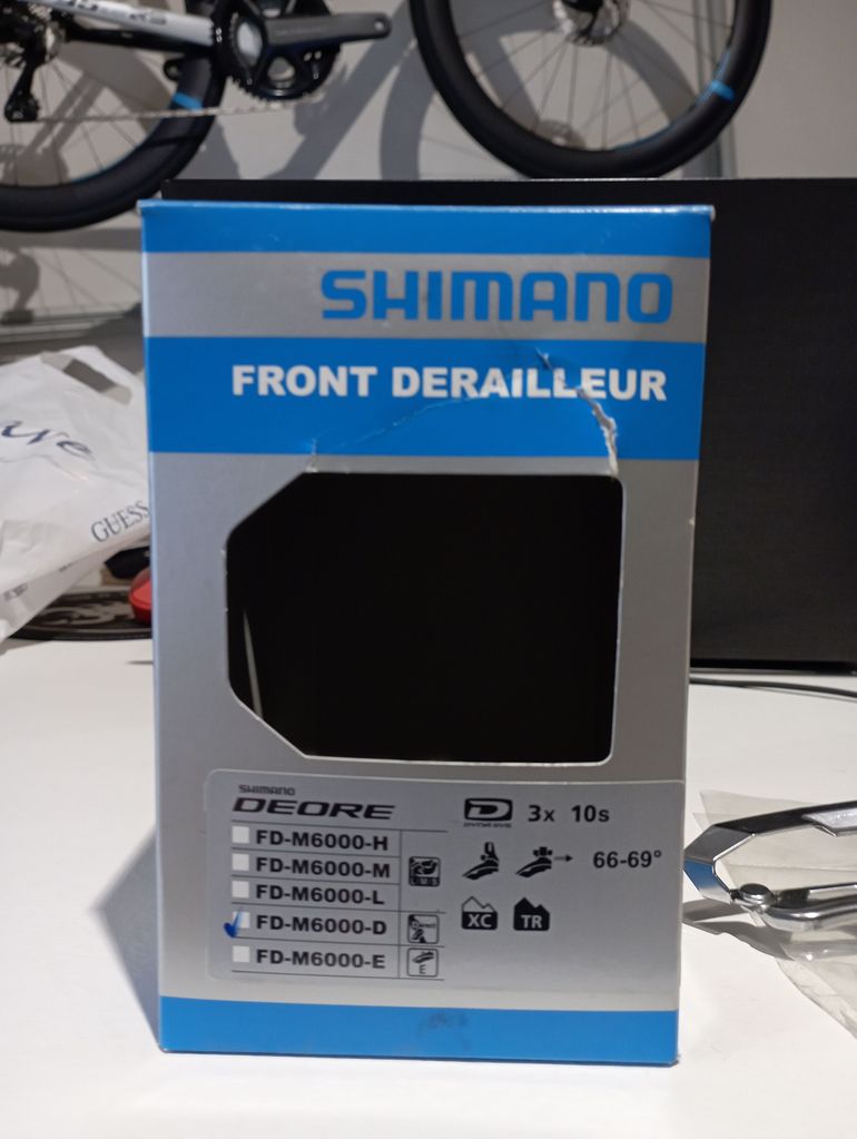 Used Shimano Deore M6000 Shadow+ Rear Derailleur 2025 bike — image 1 of 3