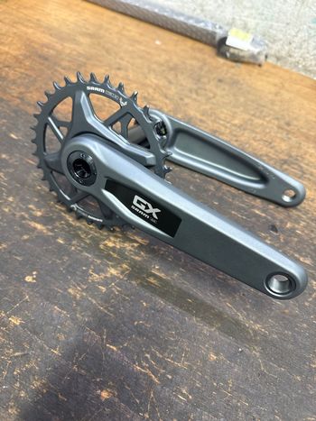 2025, SRAM GX Eagle T-Type Crankset 12-speed