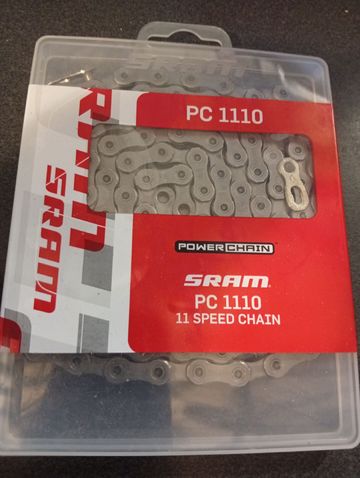 Used Sram NX Power PC 1110 11-speed Chain 114 Links Drivetrain & Pedals