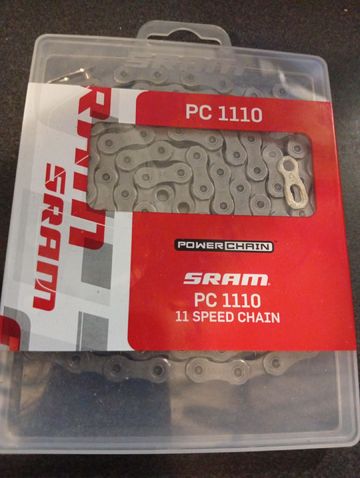 Used Sram NX Power PC 1110 11-speed Chain 114 Links bike — image 5 of 6