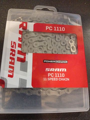 Used Sram NX Power PC 1110 11-speed Chain 114 Links bike — image 6 of 6