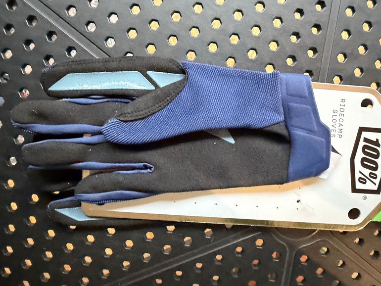 Used 100% Gloves  RIDECAMP Glove Navy bike — image 3 of 5