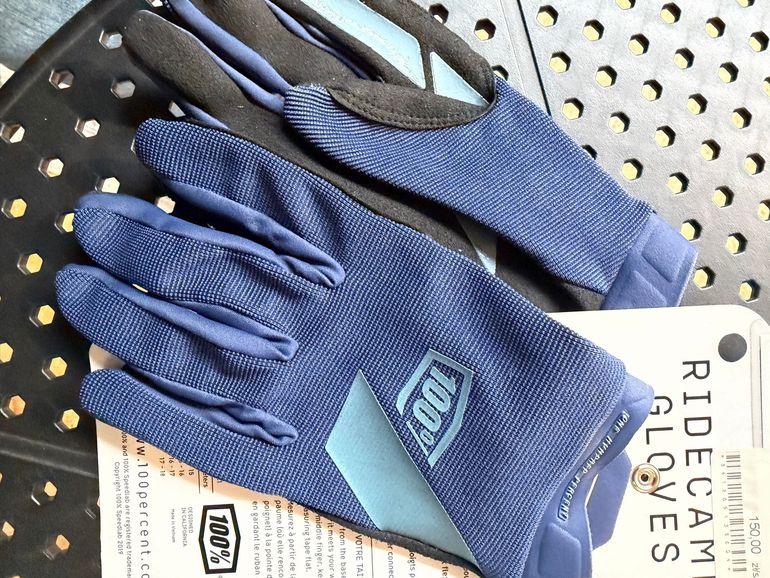 Used 100% Gloves  RIDECAMP Glove Navy bike — image 4 of 5