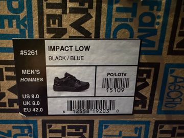 Used Five Ten Buty Impact Low Black Blue bike — image 7 of 7