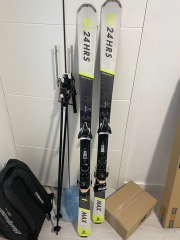 Brugt 2024 Salomon 24hrs Touringskis 162cm Skiing & Skitouring