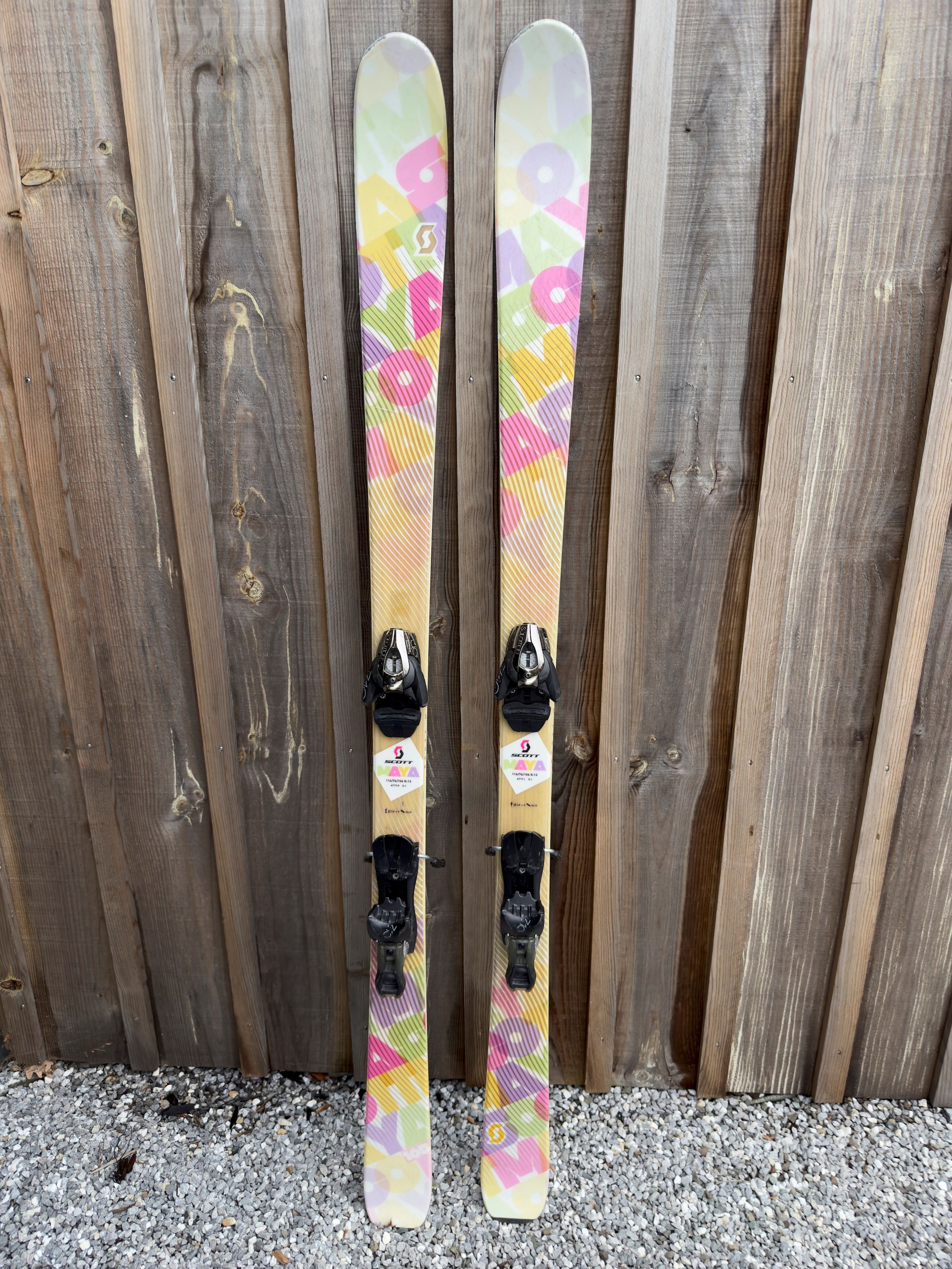 De segunda mano Scott Maya 165 Skis + Salomon Fixations – € 220 | buycycle