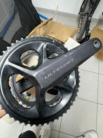 2025 Shimano Ultegra Crank 170mm 12-speed Drivetrain & Pedals usato