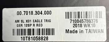 Used Sram Trigger X01 12-speed 2020 bike — image 3 of 3